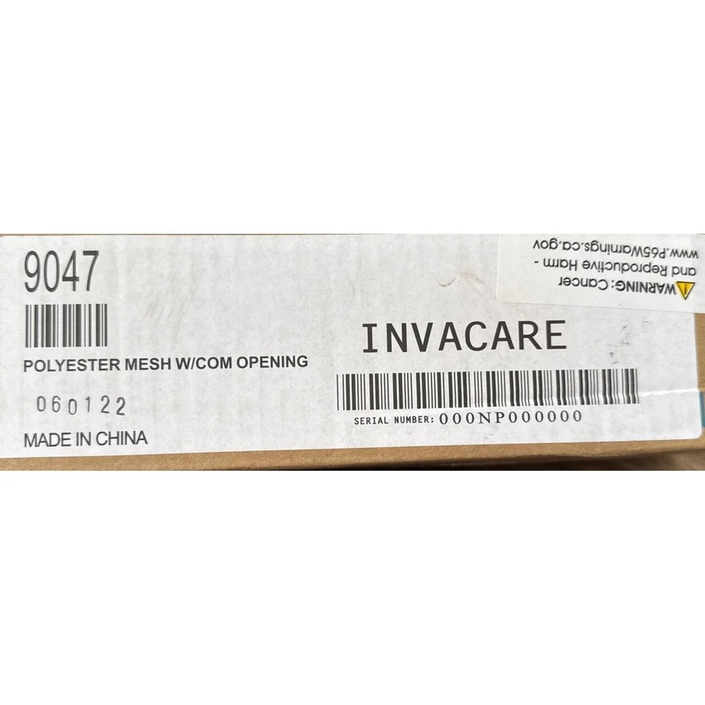 Invacare Polyester Mesh 2-point with Commode 9047 Commode Sling Hoyer lift. New.